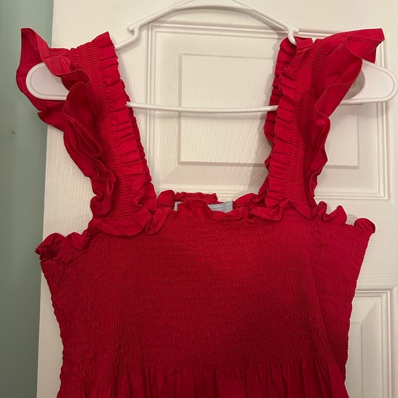 Hill House Vibrant Red Nap Dress - Picture 2 of 4